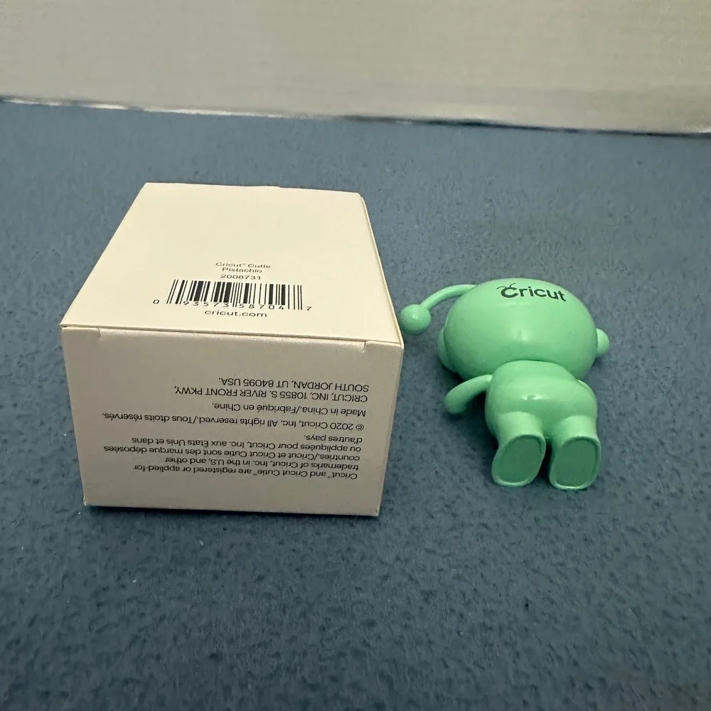 Cricut Cutie Pistachio‎ Green 3 inch Collectible Figurine 2008731 with Box